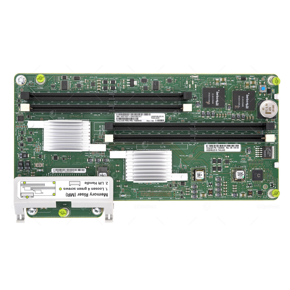 7300948  SUN ORACLE 4 SLOT MEMORY RISER FOR SPARC T7-1